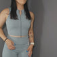 Light Blue Set (Short + Sleeveless Top) One of a Kind Collection
