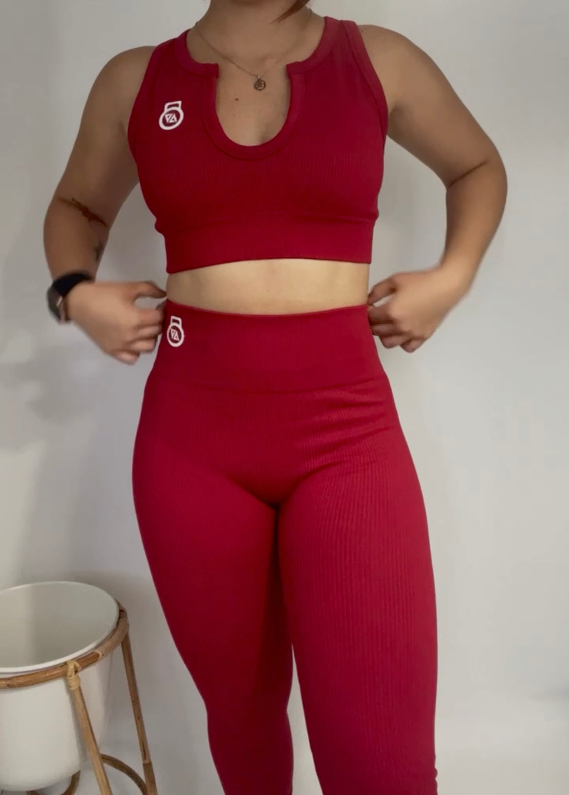 Wine Set (Legging + Top) Empowered Collection